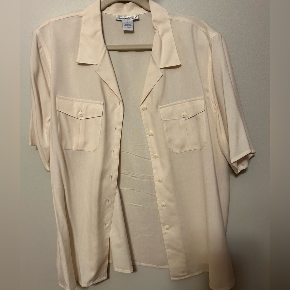Silk Anna And Frank Shirt Quiet Luxury Clean Classic Minimalist